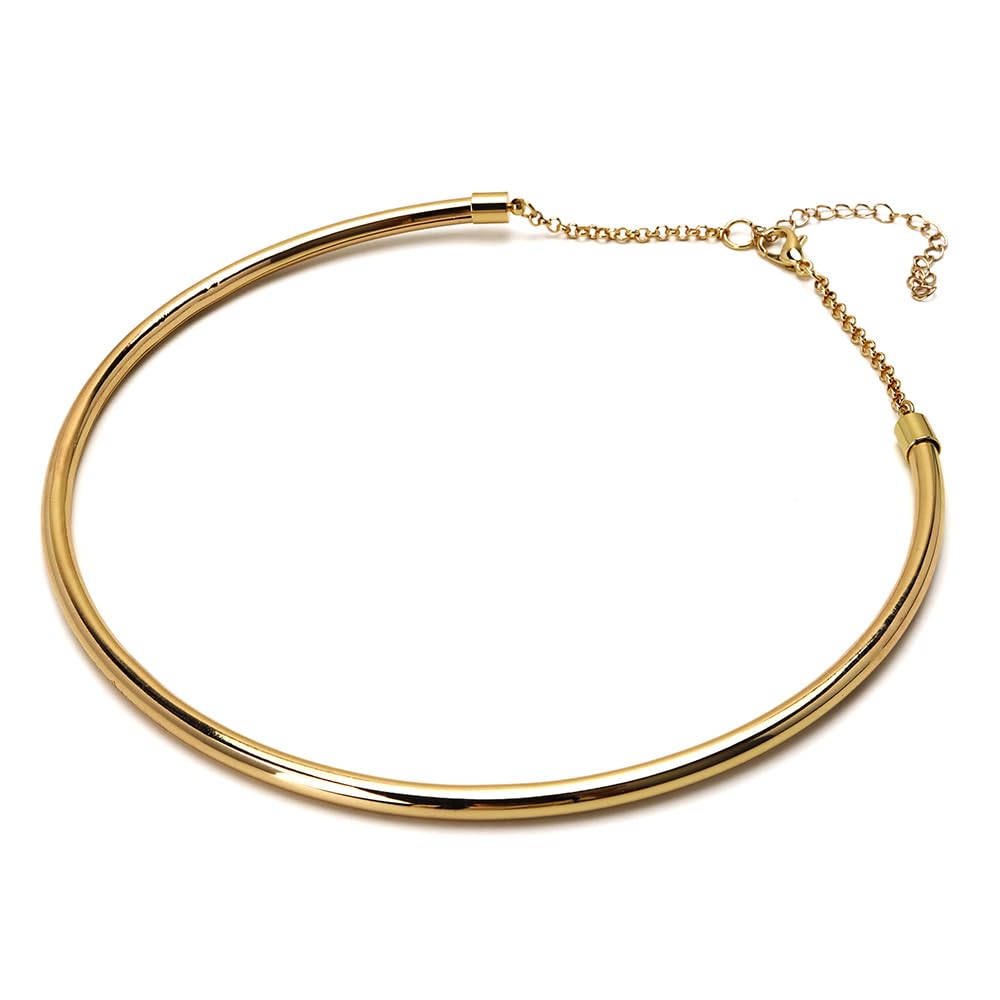 Amazon | [silver KYASYA]choker 欧米で人気 メタルチョーカー 