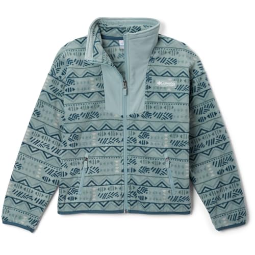 Columbia Bambini Sequoia Grove Printed giacca, crushed blue horizons-crushed, 116