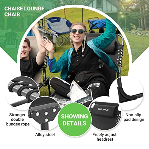 #Wejoy Chaise Lounge Chair Outdoor Folding Deck Sun Lounger Chair For Outside Beach Patio Pool Lawn Sunbathing Sun Tanning #TOP3