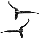 ZTZ 4-Piston MTB Hydraulic Brake Set, Left Front 850mm and Right Rear 1600mm Hydraulic Disc Brake Kit with PM/is Adapter, Fits for eBike, Mountain Bike and BMX gallery image
