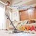 RONEAIR Cordless Vacuum Cleaner Ultra-Lightweight, Pet Vacuum Cleaners for Home with Powerful Suction, Stick Vacuum Cordless Rechargeable, Household Vacuum for Hardwood Floor, Carpet, Pet Hair, Car