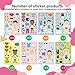 24 Sheets Make a Face and Dress Up Stickers for Girls Boys, Make Your Own Stickers for Kids Toddlers, Preschool Children Crafts Party Favor, Rewards, Art Craft, Birthday Gift