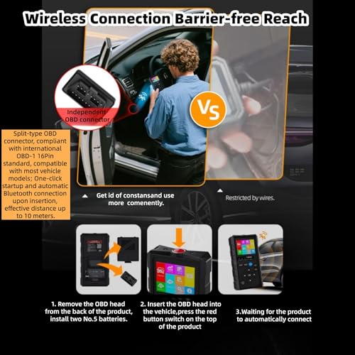 Evita averías costosas usando este escáner OBD2 inalámbrico Bluetooth 3