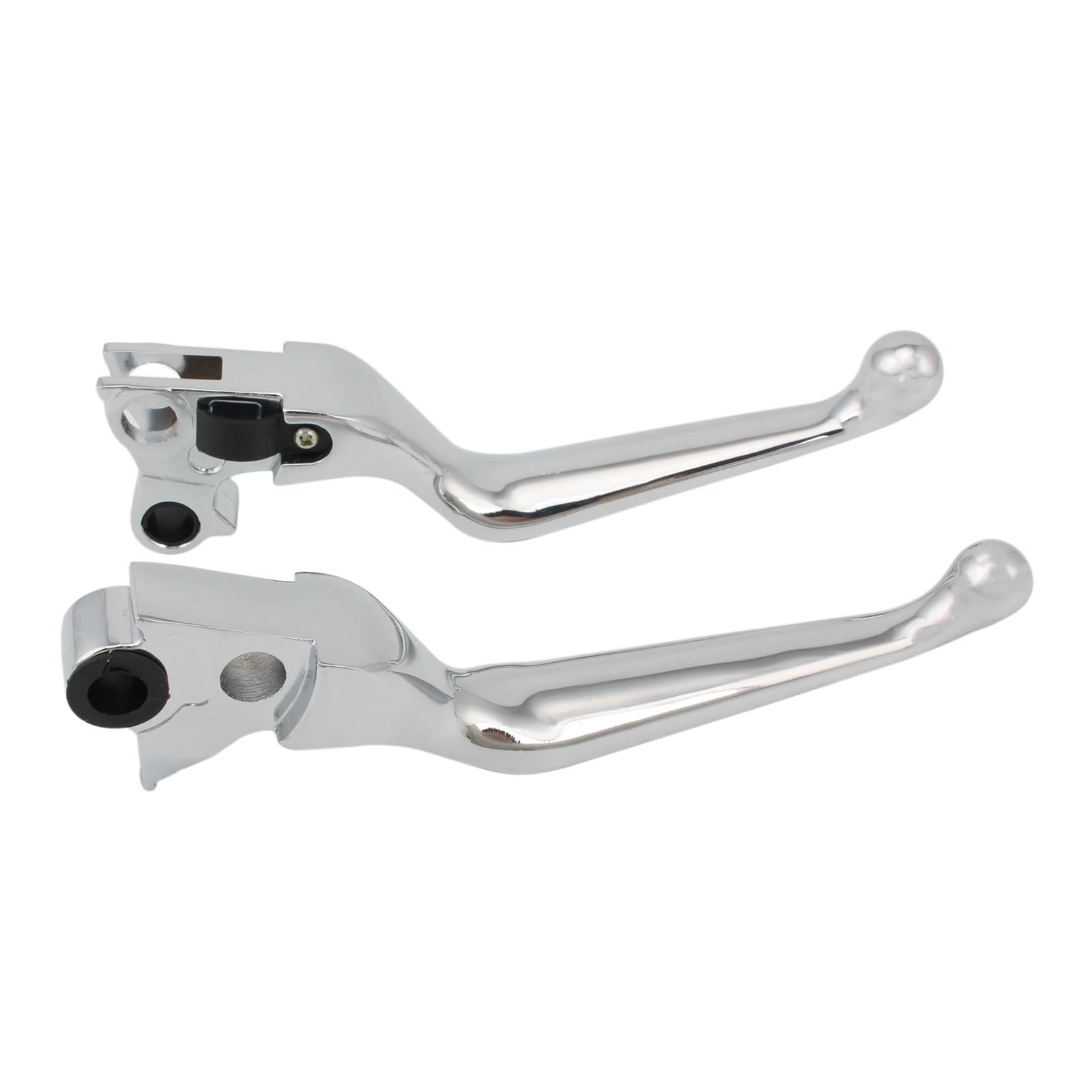 Ywqjiopm Boys Chrome Motorcycle Brake Clutch Lever Motorcycle Brake Clutch Levers Handle For Touring For Road King For Sportster Xl 883 1200 For Softail For Fat