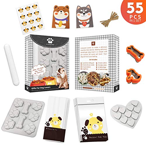 Rouleau à biscuits et moule silicone patte de chien haute performance - 8