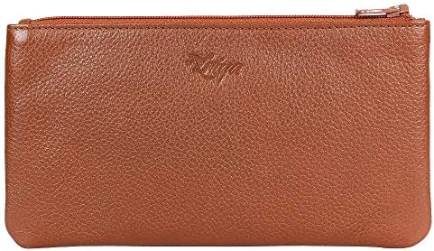 Women's Simple Clutch Handbag Genuine Leather Envelope Evening Bags