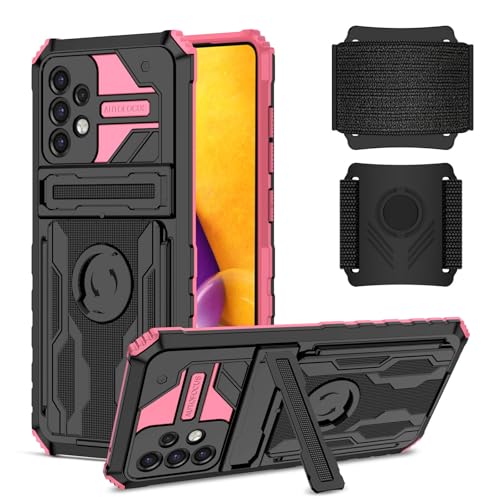 Coque Realme C17 silicone rigide noir rose antichoc et support aimanté voiture