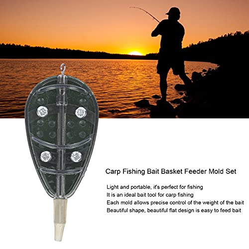 Karpervissen Aas Mand Feeder, in-line Platte Aas Thrower Aas Schietlood Set Europese Stijl Lange Gooien voor Outddor Vissen - Image 6