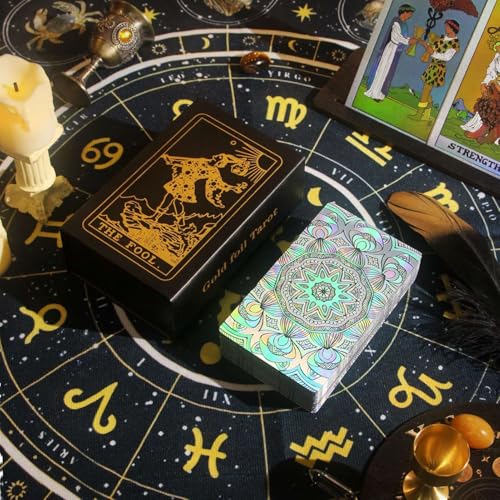 Baraja de Tarot Original con Diseño Laser y Guía