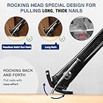 WORKPRO 13" Nail Puller, Cats Paw Pry Bar, Nail Remover Tool with Cats Paw and Rocking Nail Puller, Crowbar for Home Remodeling, Professional Carpentry, Woodworking Projects - Image 4
