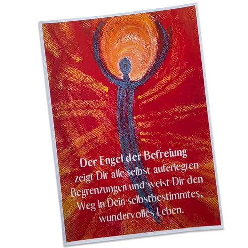 Poster pour coaching et liberté tableau ange gardien Herzmensch