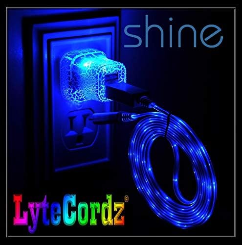 LYTECORDZ Light Up Glowing LED Charging 