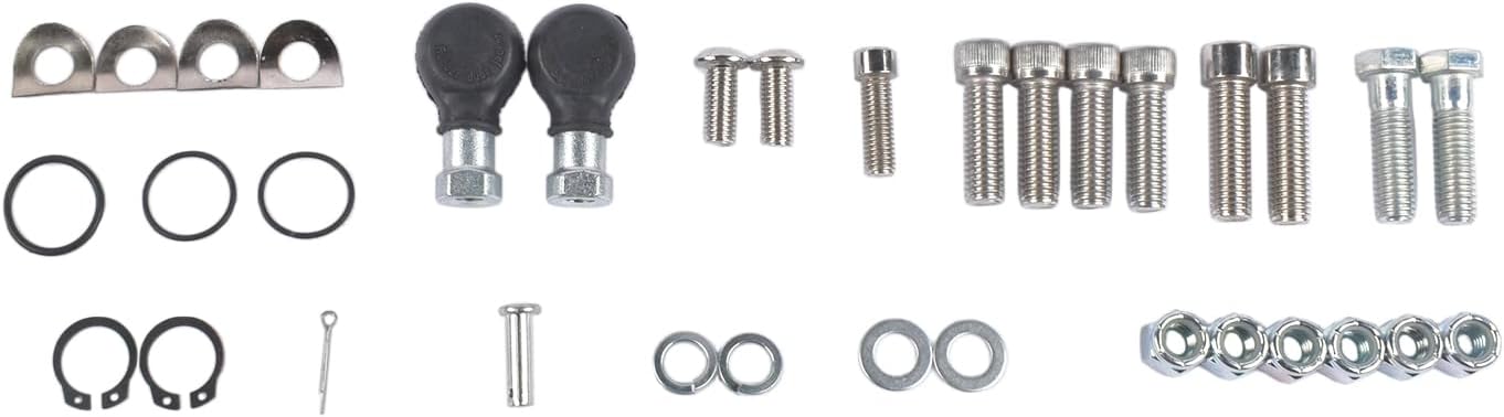 Forward Controls Shift Linkages Rod Silver Replacement for Harley Sportster 1200 XLH1200 Custom XL1200C 883 XLH883 1991-2003