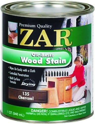 ZAR 13512 Wood Stain, Charcoal by ZAR