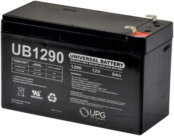 AlveyTech 12 Volt Sealed Lead Acid Battery Pack for the