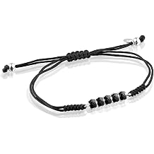 TOUS Mini Onyx Black Cord Bracelet
