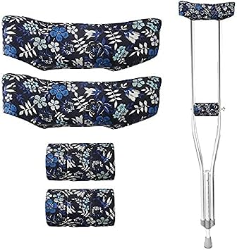 Crutch Pad Crutch Underarm Pads Crutch Hand Grip Covers Crutch Cover Washable 1 Pair OneSize Multi-Color Color CP05