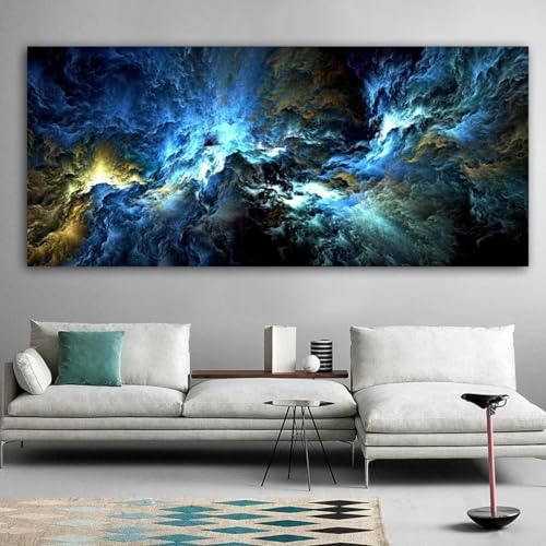 Affiches paysage d'aurore boréale abstraite pour une décoration apaisante