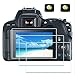 Produktbild ULBTER 200D Displayschutzfolie für Canon EOS 200D M50 M100 spiegellose Kamera & Blitzschuh-Abdeckung [2+3 Stück], 0,3 mm Härte, gehärtetes Glas Kratzfest Anti-Fingerabdruck Anti-Scrach
