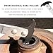 Sun Walker Professional Seal Puller, Heavy-Duty Heat Treated Steel Oil Seal Removal Tool with Dual Hook Tips, Universal Disassembly Wrench Puller for Most Car Oil & Grease Seals