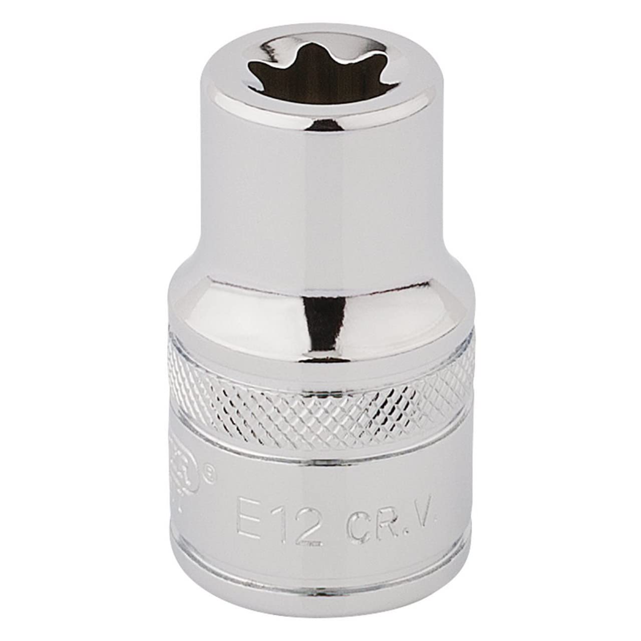 Draper 34274 TX-Star 1/2 Inch Square Drive E12 Socket , Blue