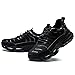 XKOWUO Mens Steel Toe Work Shoes Construction Safety Shoes Puncture Proof Anti Smashing Non Slip Light Weight Comfortable Fashion Black US 12