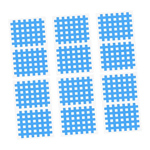 KOMBIUDA 20 Sheets Fitness Tape Fitness Support Tapes Elastic Therapeutic Tape Atheltic Tape Miniature Garden Tools Trigger Points Physical Therapeutic Tape Sports Tape Medical Tape Blue