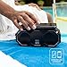 Altec Lansing Mini LifeJacket Jolt Bluetooth Speaker with Qi, Wireless, Waterproof, Portable, Speakers, Loud Volume, Strong Bass, Rich Stereo System, Microphone, 16 Hour Battery, 100 ft Range, Gray