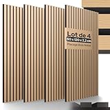 panneaux acoustiques sonopan [Insonorisation et acoustique optimales] Avec un coefficient NRC élevé de 0,95, les panneaux acoustiques AREBOS réduisent efficacement les niveaux de réverbération et de bruit gênants. Idéaux pour le salon, le bureau, le studio ou le bureau à domicile, ils créent une atmosphère nettement plus calme et agréable.