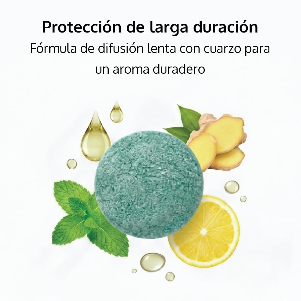 Ahuyentador de Ratas – Control de plagas Humano a Base de Plantas con 90 días de protección para Uso en Interiores y Exteriores – Activado con aceites de Menta, limón y Jengibre (12 Piezas)
