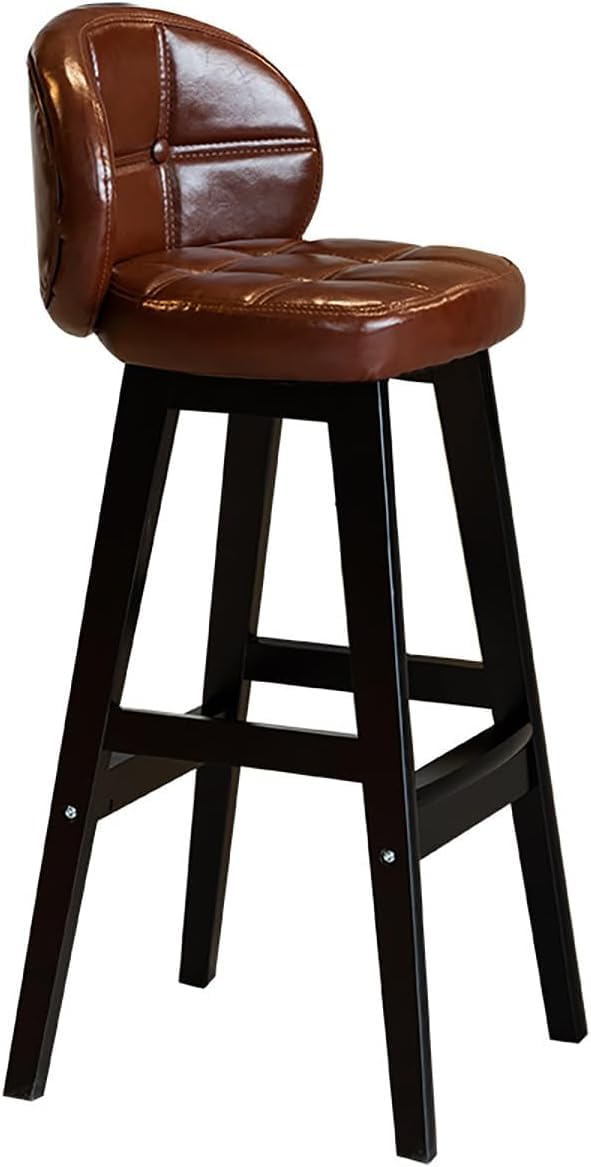 Tabourets de bar en bois massif pour soulager le dos au comptoir