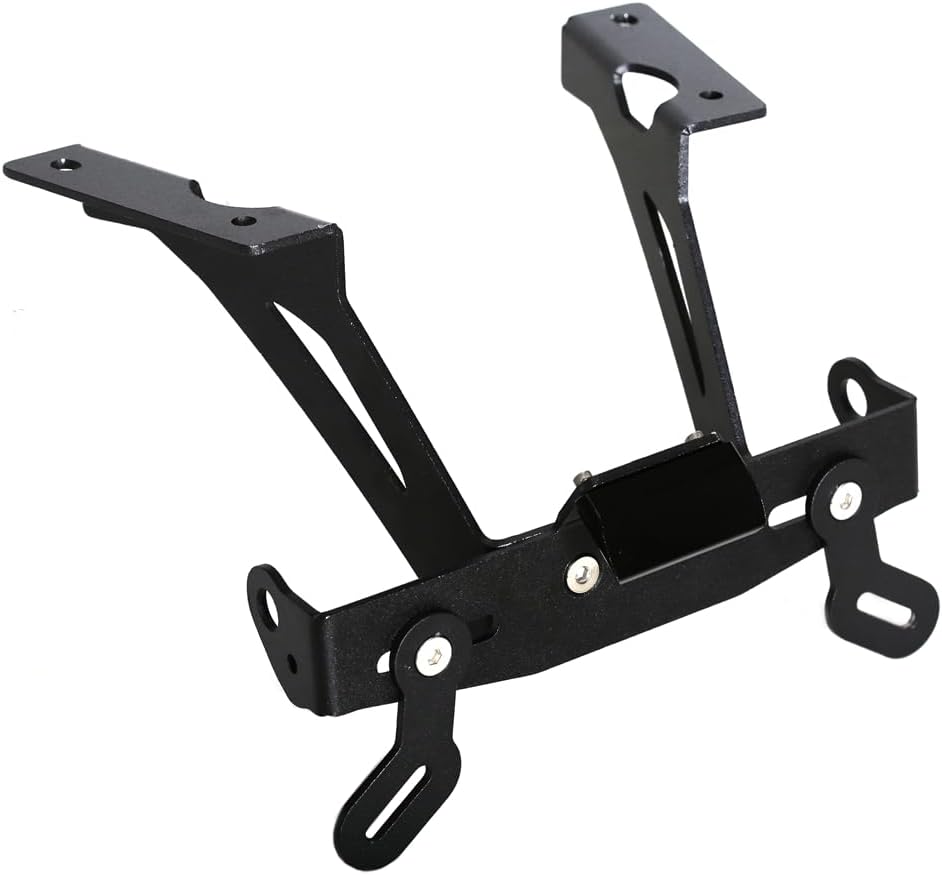 Fender Eliminator Compatible with GSXR1000 / GSXR1000R 2017-2025, License Plate Holder Tail Tidy License Plate Mount with Tail Light