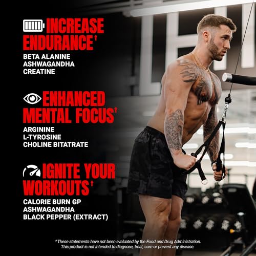 Image of ProSupps Dr. Jekyll Signature Pre Workout Powder with Creatine - Stim-Free Preworkout Supports Focus & Endurance - Caffeine-Free Gym & Fitness Supplements (Blueberry Lemonade, 60 Servings)