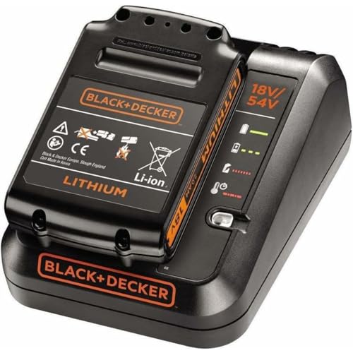 Black+Decker Kit de Démarrage Powerconnect 18 V avec Batterie 2, 0 Ah et Chargeur Rapide 2 A, BDC2A20-QW