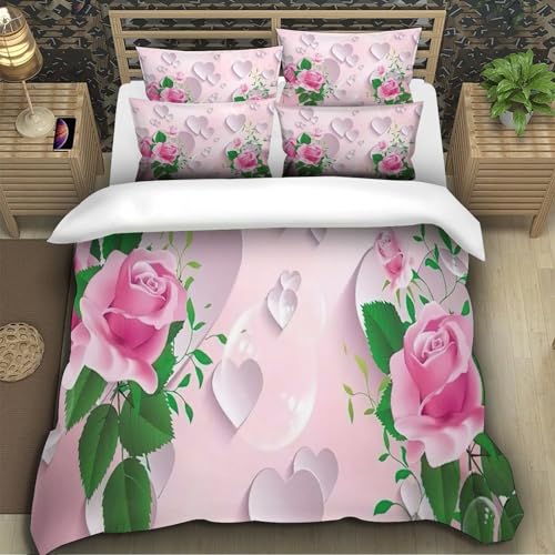 Parure de lit rodéo super king en microfibre premium hypoallergénique 260x220cm - 5