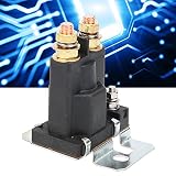 Start Relay, Stainless Steel 4-Pin Normally Open 24V Start Relay Start Switch Relay Automotive Start