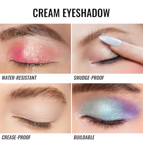 Oulac Sombras de Ojos Marrón Mate | Eyeliner y Base de Sombras de Ojos Waterproof y Larga Duración | Textura Cremosa y Acabado Mate | a Prueba de Manchas | Vegano | 06g (CM07) Brown Suede - imagen 3