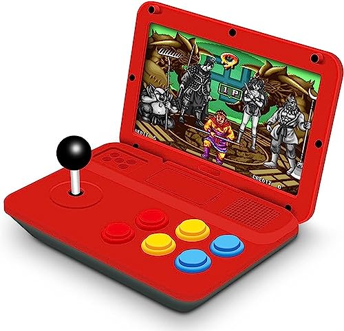 Versatile console multifunzionale: è molto più di una semplice console arcade; funge anche da lettore musicale, lettore video, visualizzatore di foto e lettore di e-book. Si collega facilmente al PC per la ricarica o il trasferimento dati utilizzando un cavo USB, compatibile con Win2000/Vista/XP/Win7/Win8/Win10.