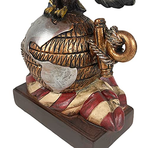 Estatua Águila Calva Americana 9.5 in para Oficina miniatura 4