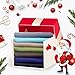 PONY DANCE Kitchen Curtains 36 inches - Small Window Covering Energy Efficient Grommet Top Tier/Valance for Bedroom & Kitchen, 52
