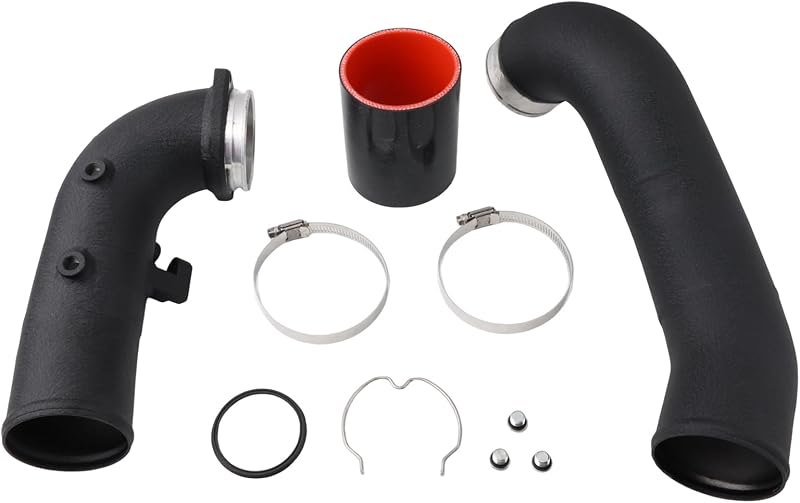 Charge Pipe em alumínio BAGARAATAN para BMW B58 Gen2 e Toyota GR Supra A90 3.0T – 1 unidade