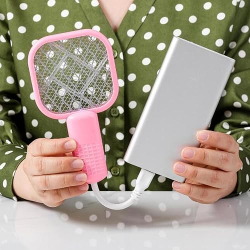 Image of Electric Fly Swatter Easy to Use Small Animals Swatter for Travel Outdoor Camping Black | Yard, Garden & Outdoor Living | Gardening Supplies | Weed & Pest Control