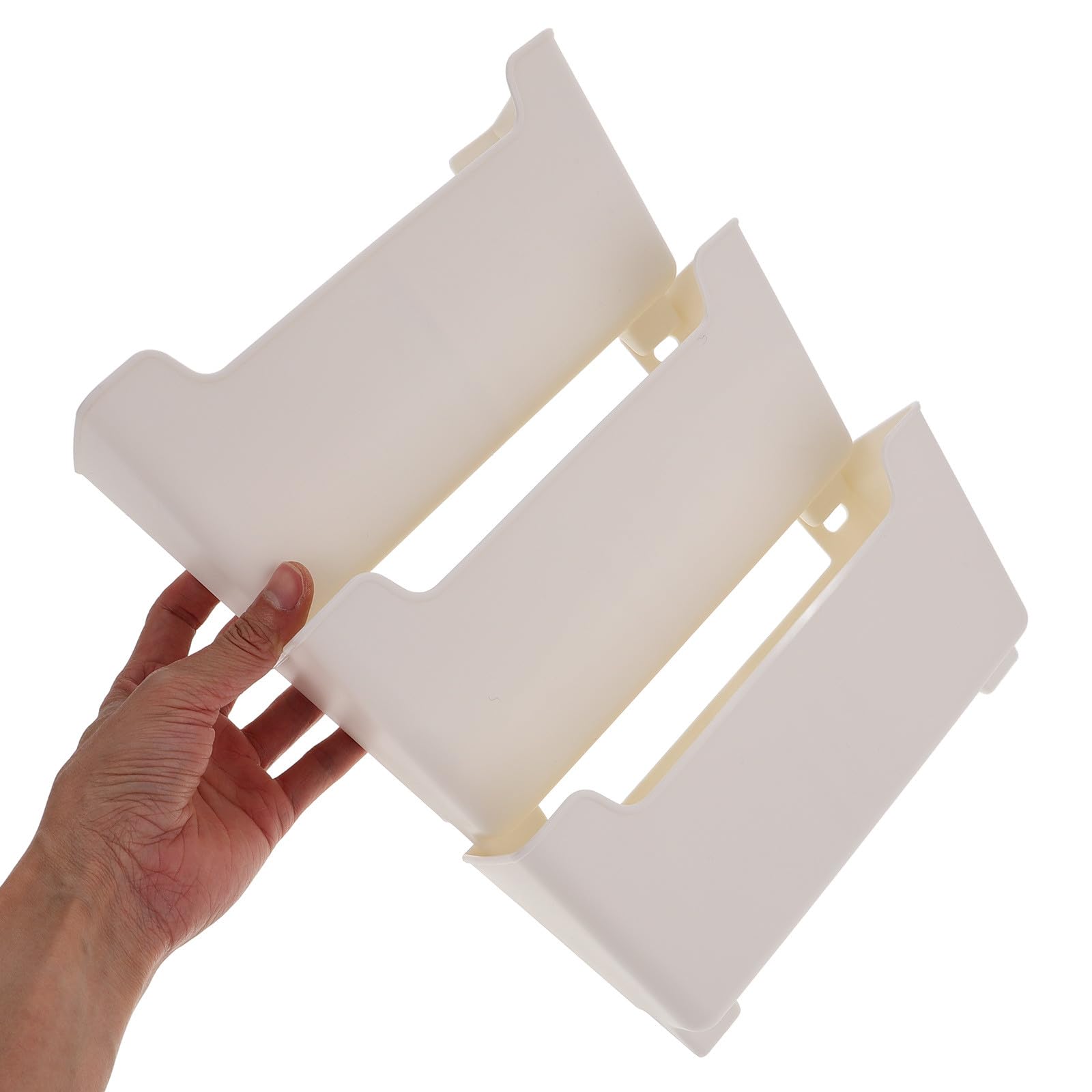 Organisateur Mural de Courrier 1 Set en Plastique Beige