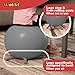 WALIKI Chair Ball with Feet for Kids | Alternative Classroom Seating | Balance Ball | (18
