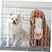 Kisangel Pet Cage Water Bottle Automatic Dog Water Dispenser for Dogs Cats Convenient for Busy Pet Owners