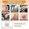 Carbou Silicone Foam Dressing with Adhesive Gentle Border,10 Pcs 3x3 and 10 Pcs 4x 4Adhesive Waterproof and High Absorbency Square Wound Care Dressing Bandage for Pressure Sore, Leg Ulcer, Diabet
