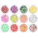 SOLUSTRE Argile de Fruits pour Les Ongles Tranches de Fruits D'ongle Fabrication D'argile de Fruits Fournitures de Bricolage Décorations D'ongles de Fruits Nail Art Tropical pour Fille