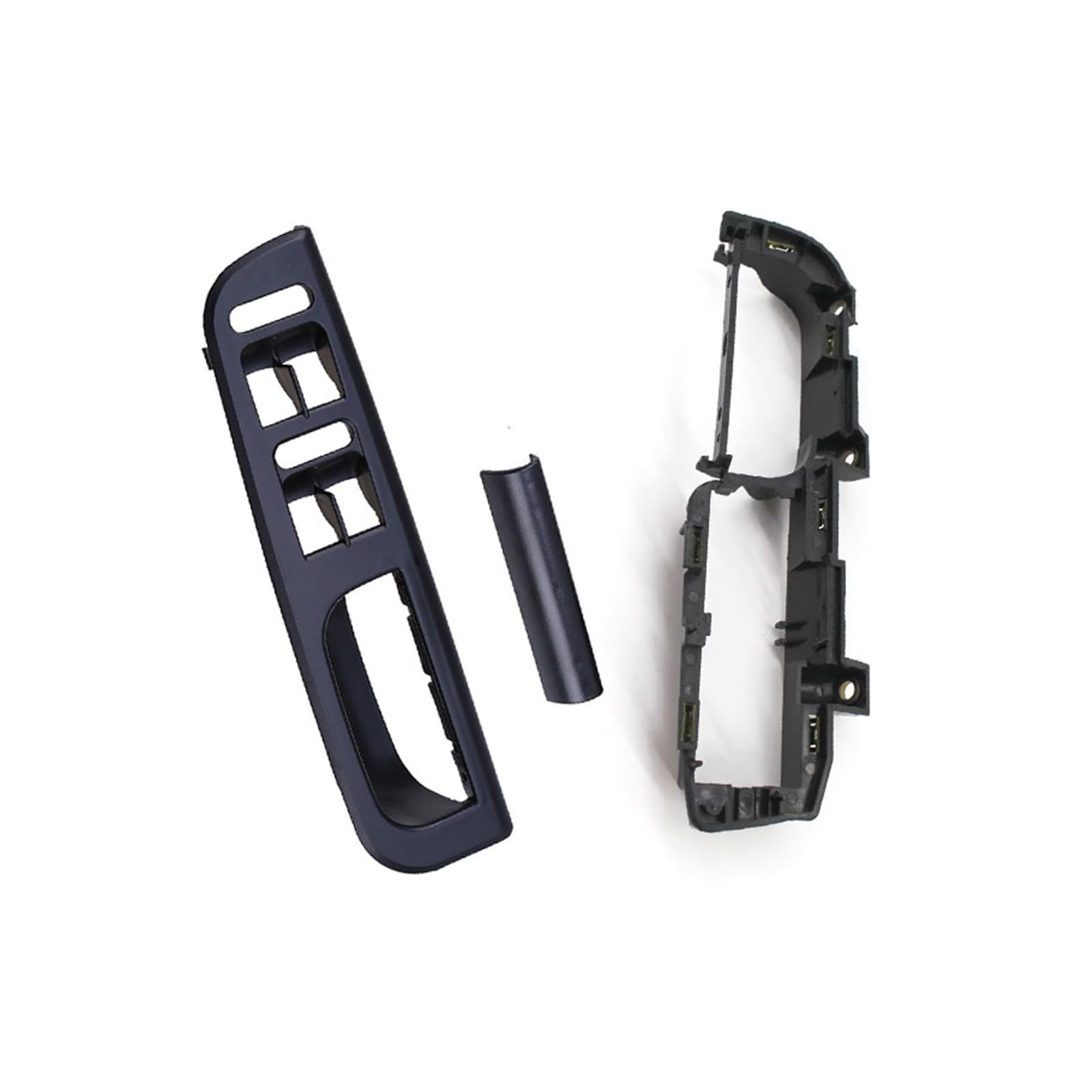 Nqkcuac Black 3Piece Door Pull Handle For Vw For Bora For Golf 4 Mk4 For Jetta 1999-2004 Lhd Black Beige Gray Front Rear Left Right Door Handle