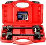 DASBET Macpherson Strut Spring Compressor Tool Kit 2PCS Coil Spring Compressor with Detent Pins Spring Compressor with 10.5in Range for Suspension Work