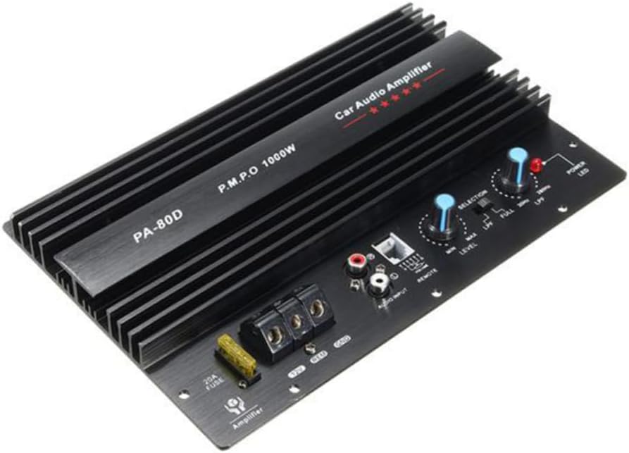 Angoily 12v Car Audio Subwoofer Core Line Converters for Car Speakers Amplifier Board Euro Wire Welding